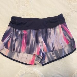 Lululemon 2.5 inch running shorts